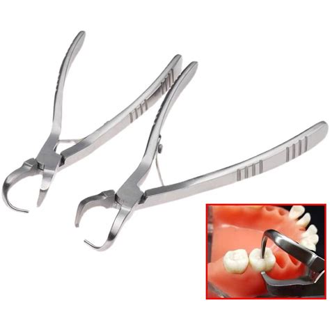 Dental Crown Extractor Plier Teeth Extraction Forcep Tooth Remover