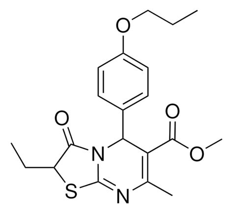 METHYL 2 ETHYL 7 METHYL 3 OXO 5 4 PROPOXYPHENYL 2 3 DIHYDRO 5H 1 3