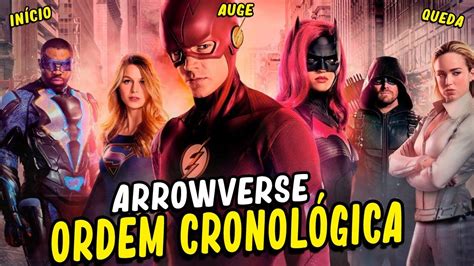 Todos Os Crossover Do Arrowverse Em Ordem CronolÓgica Atualizado