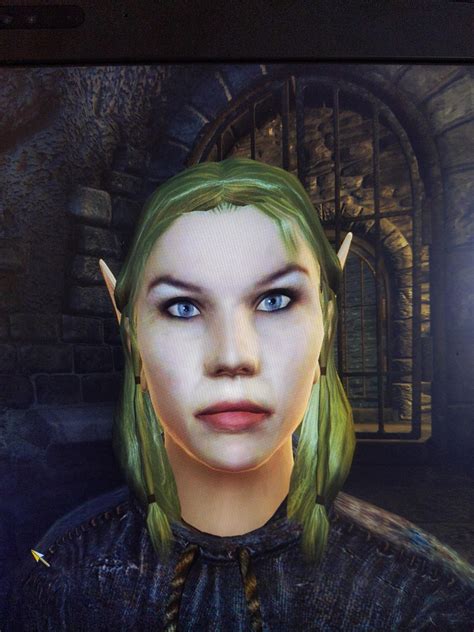 Not The Most Beautiful Bosmer Of Them All But She Ll Turn A Head Or