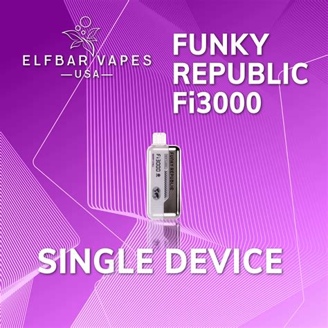 Funky Republic Fi Disposable Vape Elf Bar Vapes Usa