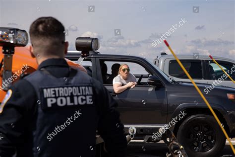 Passenger Vehicle Asks Metropolitan Police Department Editorial Stock ...