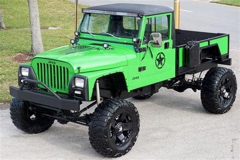 1985 Jeep Custom Pickup 194155 Barrett Jackson Auction Company