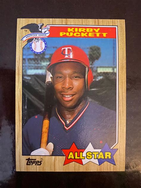 Kirby Puckett All Star Ungraded 1987 Topps