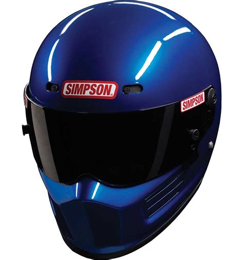 Simpson Super Bandit Helmet Sa Blue M