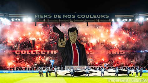 Supporters Grand tifo annoncé pour PSG Real Sociedad CulturePSG