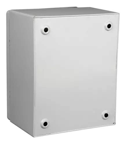 Gabinete Metalico Nema Exterior Ip65 25x20x15cm Con Platina MercadoLibre