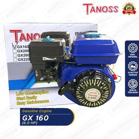 Jual Tanoss Hp Gx Motor Bensin Engine T Mesin Penggerak