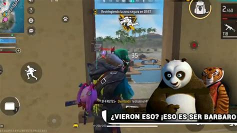 Vieron Eso Eso Es Ser Barbaro Free Fire Random Youtube