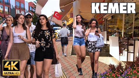 Walking In Kemerturkey 🇹🇷 4k 60fps Uhd Youtube