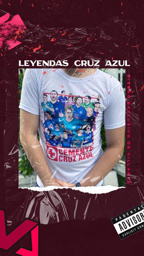 Playera Jugadores Hist Ricos Cruz Azul