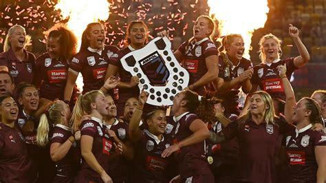 Womens State Of Origin Game Ii Nsw Blues Win 18 14 Qld Maroons Claim