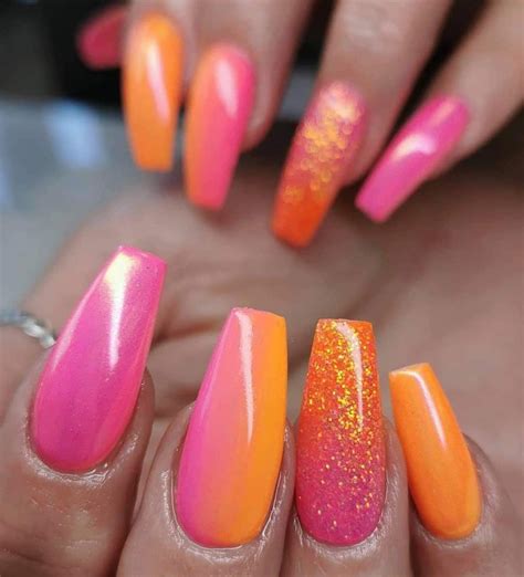 Neon Pink Nails Tumblr