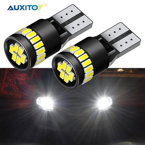 Auxito Pcs Auto Lamp W W T Led Canbus No Error Car Clearance Parking