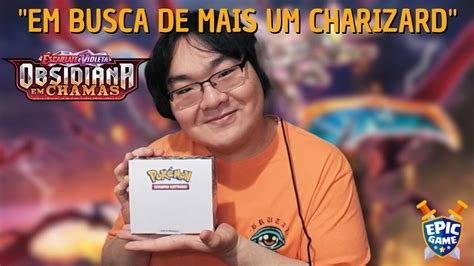 Unboxing De MAIS UMA BOOSTER BOX De Obsidiana Em CHAMAS YouTube