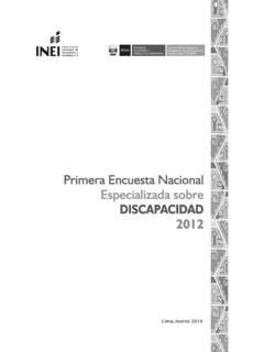 Primera Encuesta Nacional Especializada Sobre Primera Encuesta