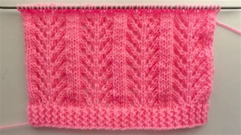 Four Rows Knitting Pattern | Knitting patterns, Baby knitting patterns ...