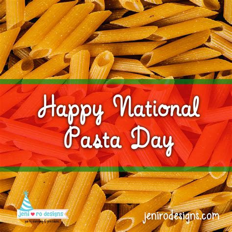 Pasta night birthday ideas and party printables for National Pasta Day!