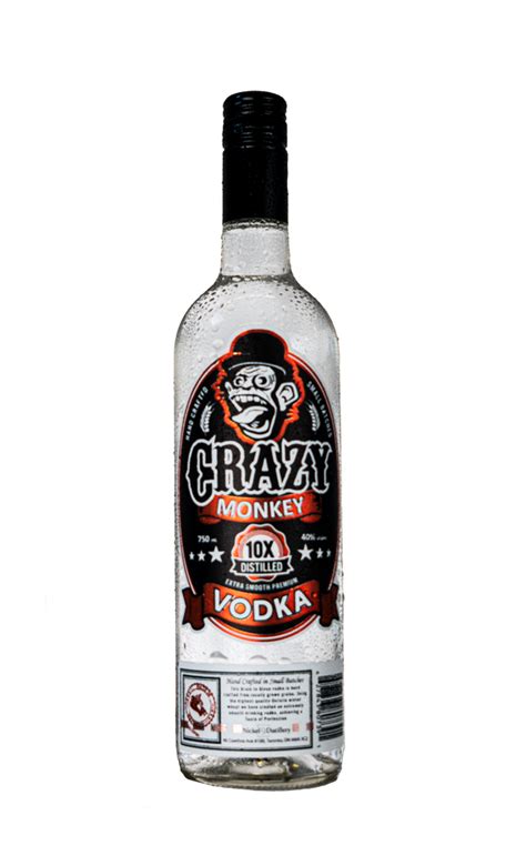 Crazy Monkey Vodka Nickel 9 Distillery