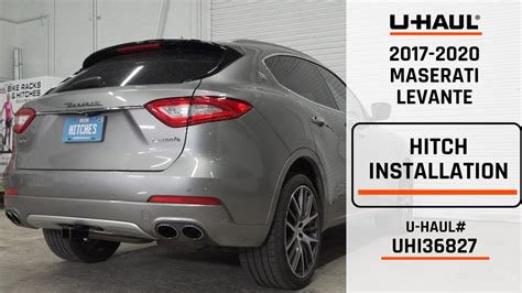 Maserati Levante U Haul Trailer Hitch Installation