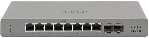 CISCO Meraki GO GS110 8 8 Port Switch Discomp