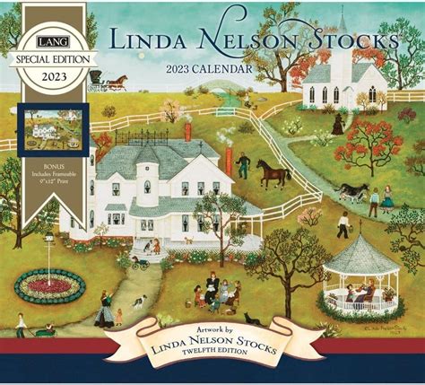 Linda Nelson Stocks Deluxe Calendar Amazon Co Uk Stationery