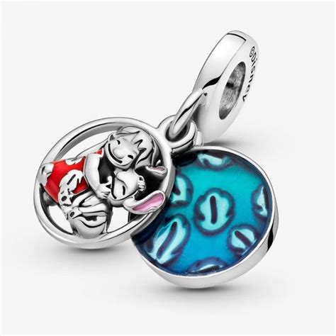 Pandora Disney 799383C01 Charm Anhänger Damen Lilo Stich Familie