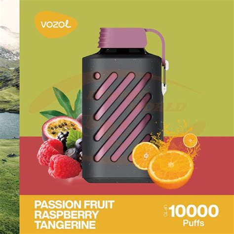 Vozol Gear Passion Fruit Raspberry Tangerine Nic