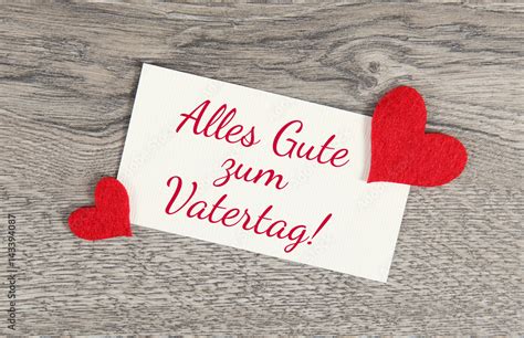 Alles Gute Zum Vatertag Stock Photo Adobe Stock