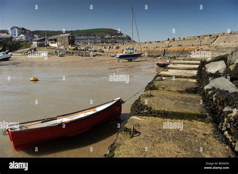 New Quay A Small Village Town On Cardigan Bay Once The Home Of Dylan