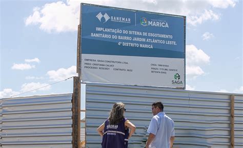 Itaipua U Rede De Esgotamento Sanit Rio Ter Km Obras Iniciam No