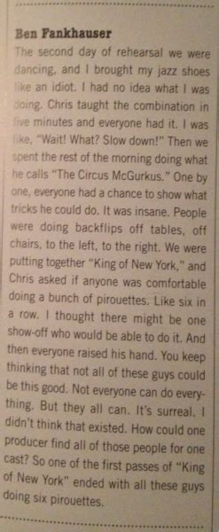 Fuck Yeah Broadway Guys Photo