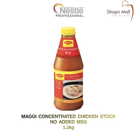 Maggi Concentrated Chicken Stock No Added Msg 1 2kg Shopee Malaysia