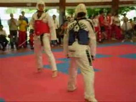 Taekwondo CNU08 Enea Teneggi VS Giuseppe Iadicicco YouTube