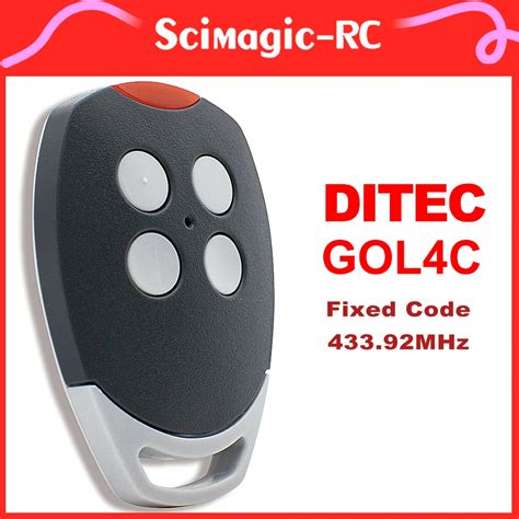 Compat Vel Ditec Golf C Controle Remoto Universal De Alta Qualidade