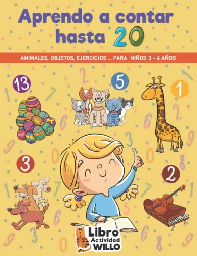 Aprendo A Contar Hasta 20 Libro De Actividades Preescolares Para