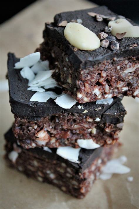 Raw Vegan No Bake Brownie No Bake Brownies Raw Vegan Brownies Baking