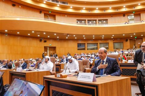 Presidency Of Trnc President Ersin Tatar Addresses The Th Session