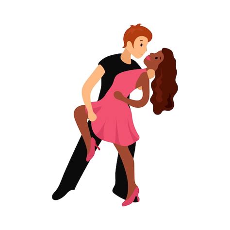 Premium Vector Couple Dance Illustration