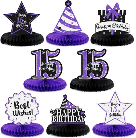 Amazon Laskyer Happy Th Birthday Party Decorations Glitter