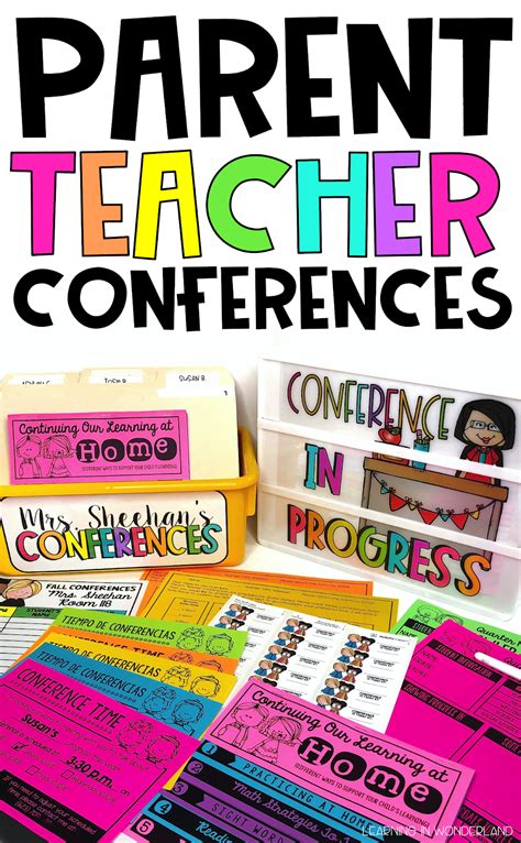 Printable Parent Teacher Conference Reminder