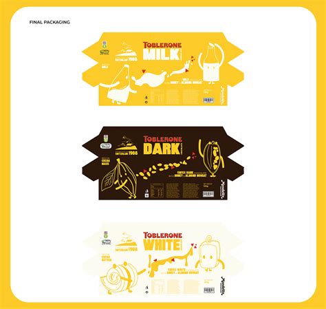 Toblerone Packaging Redesign Behance