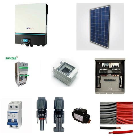 Mpp Lv Kw Off Grid Solar Panel Kit Santan Solar