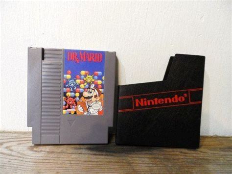 Retro Dr Mario Nintendo Video Game Vintage Nes Video Game Etsy