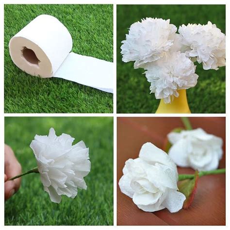 3 Ways To Make Flowers With Toilet Paper DIY MyKingList