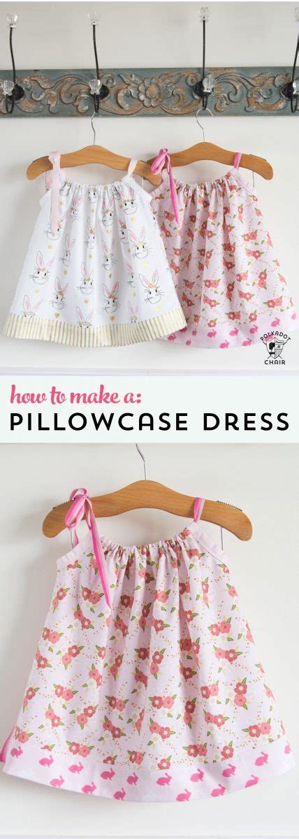 Pillowcase Dress Pattern And Size Chart Polka Dot Chair