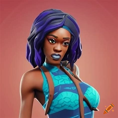 Azealia Banks As A Fortnite Skin On Craiyon