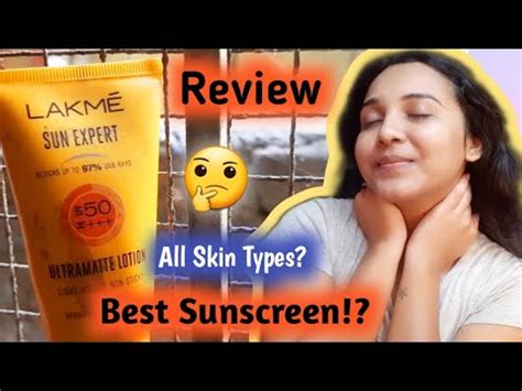 Lakme Sun Expert Ultramatte Lotion Change My Skin Review All