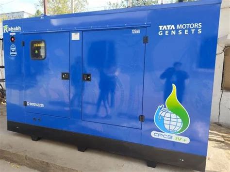 125 Kva Tata Silent Diesel Generator At ₹ 826000set Diesel Generator