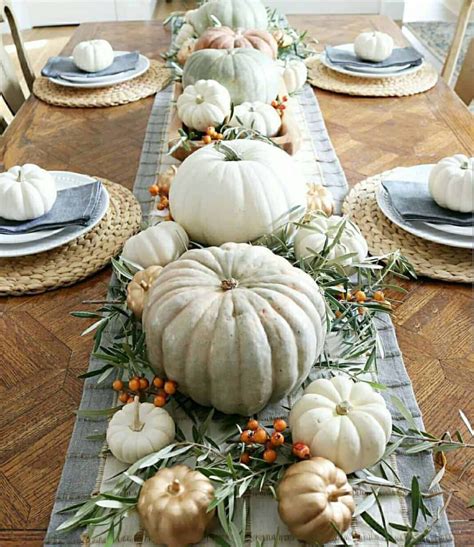 Fall Decor Ideas Table Centerpieces